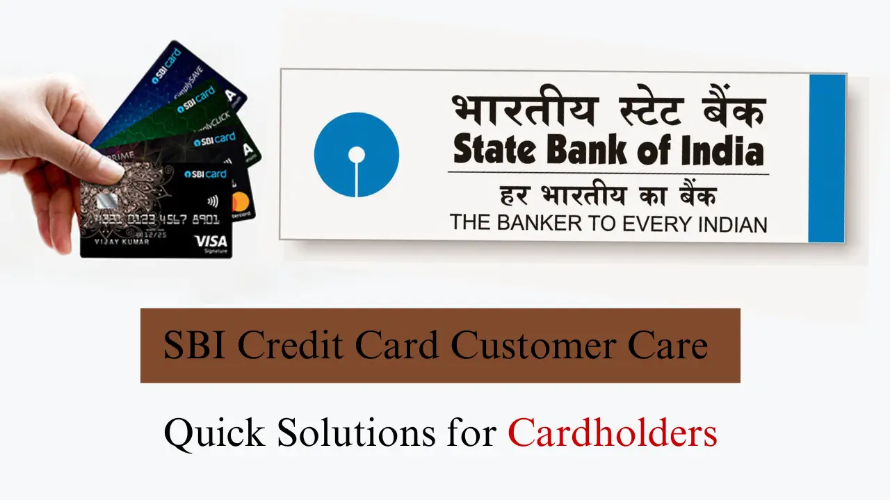 sbi credit card and customer care